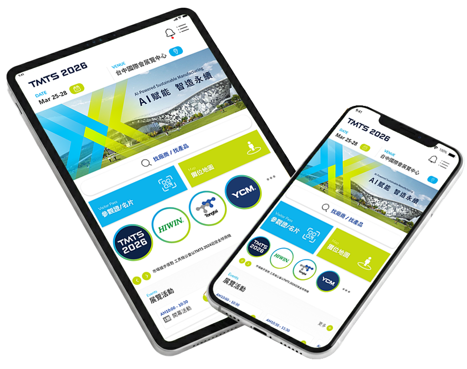 TMTS 2026 App on Tablet and Phone