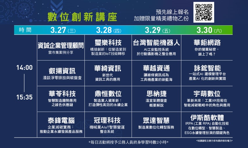 2024 TMTS 數位領航創新館 數位創新講座