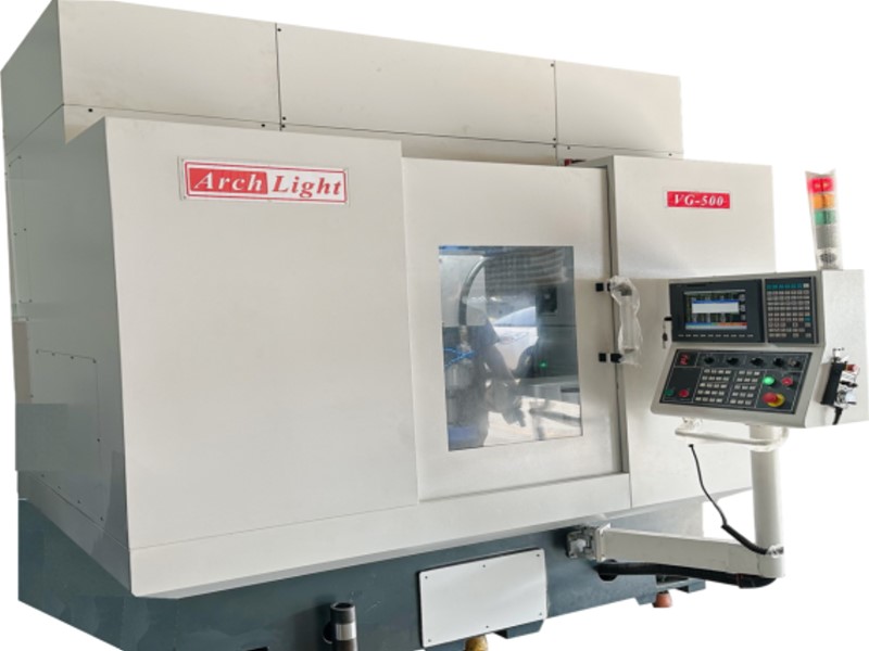 巨晟精密_立式雙軸內外孔研磨機雙刀庫(可作異形工件研磨)VG-500