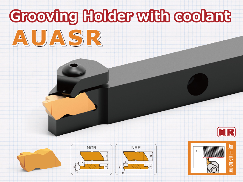 Marox-Grooving Holder with coolant-AUASR