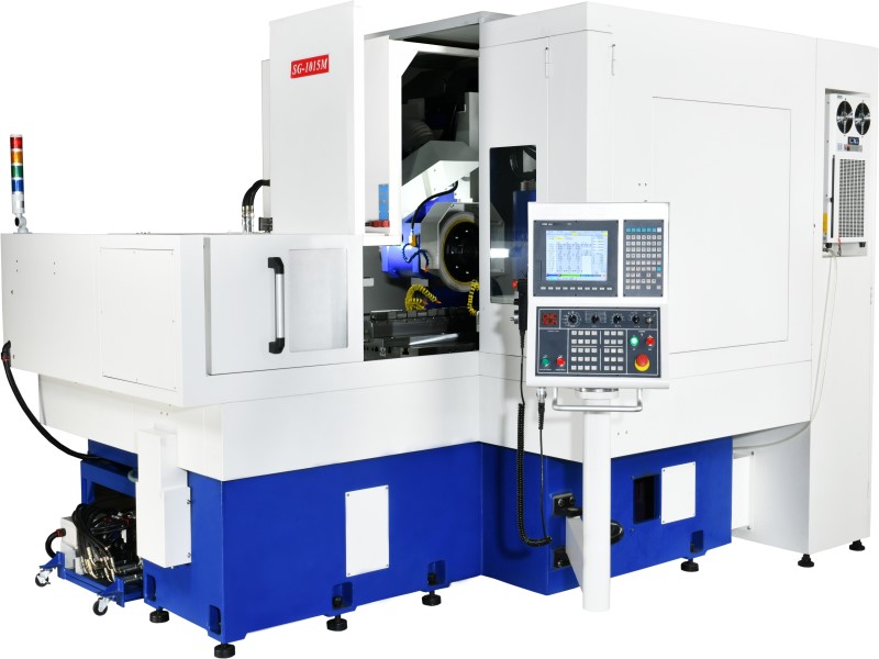 巨晟精密_雙主軸加工件雙面研磨機 SG-1015M