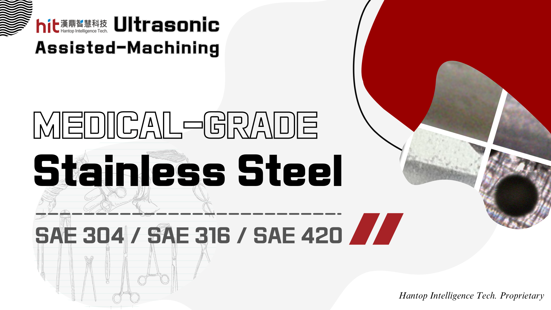 Ultrasonic Machining of Stainless Steel