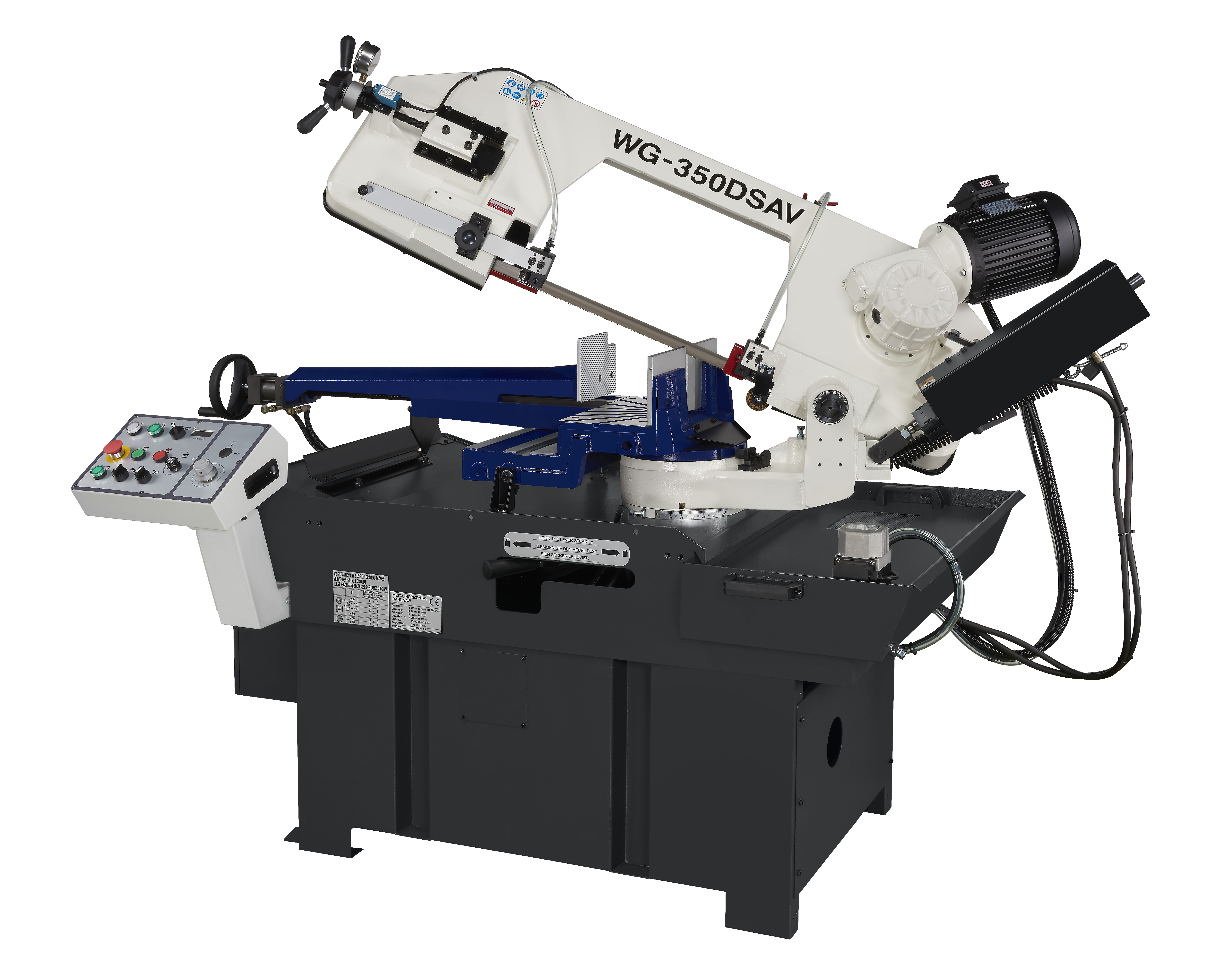                 半自动金属带锯