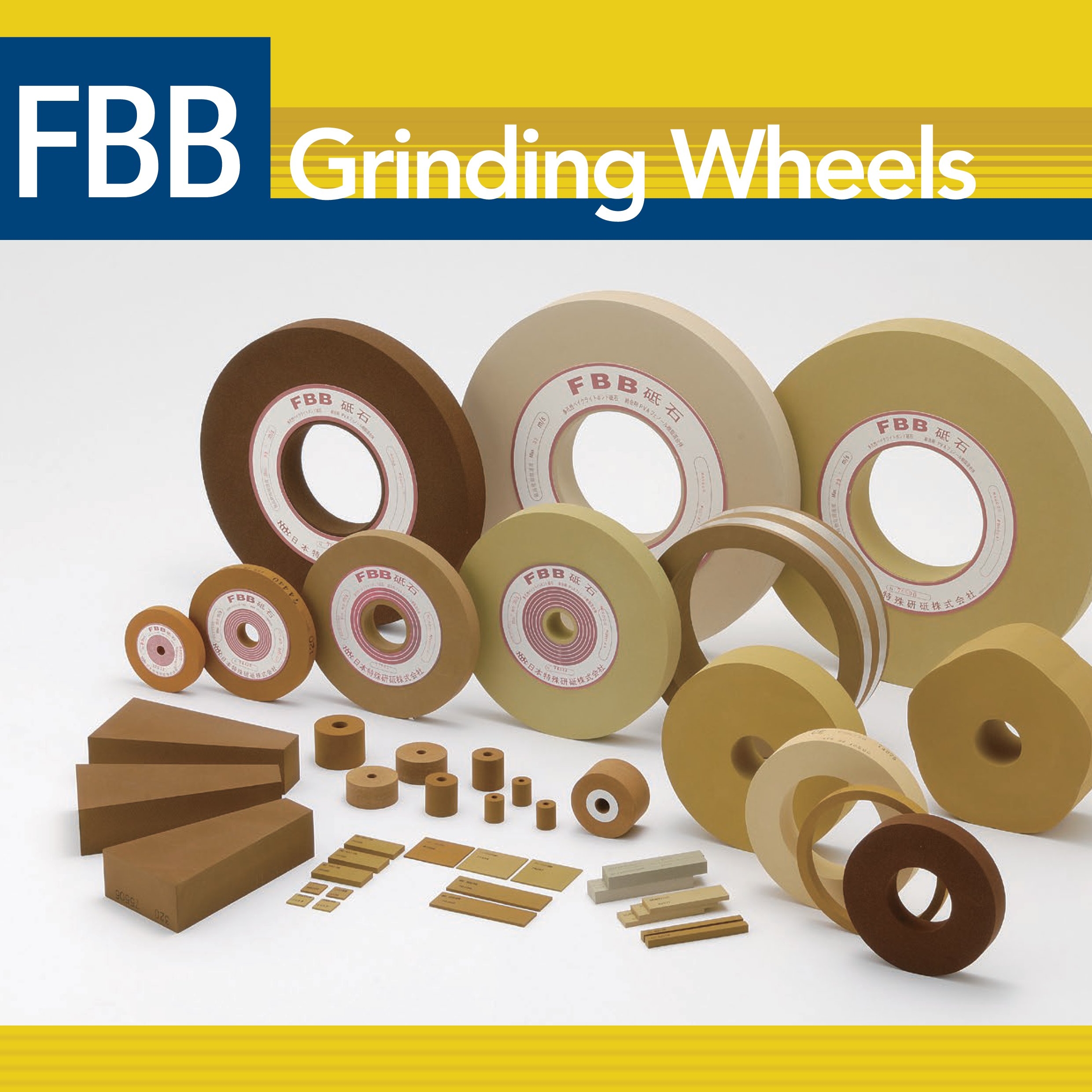 Nippon Tokushu Kento Co., Ltd. (NTK) FBB Grinding Wheels
