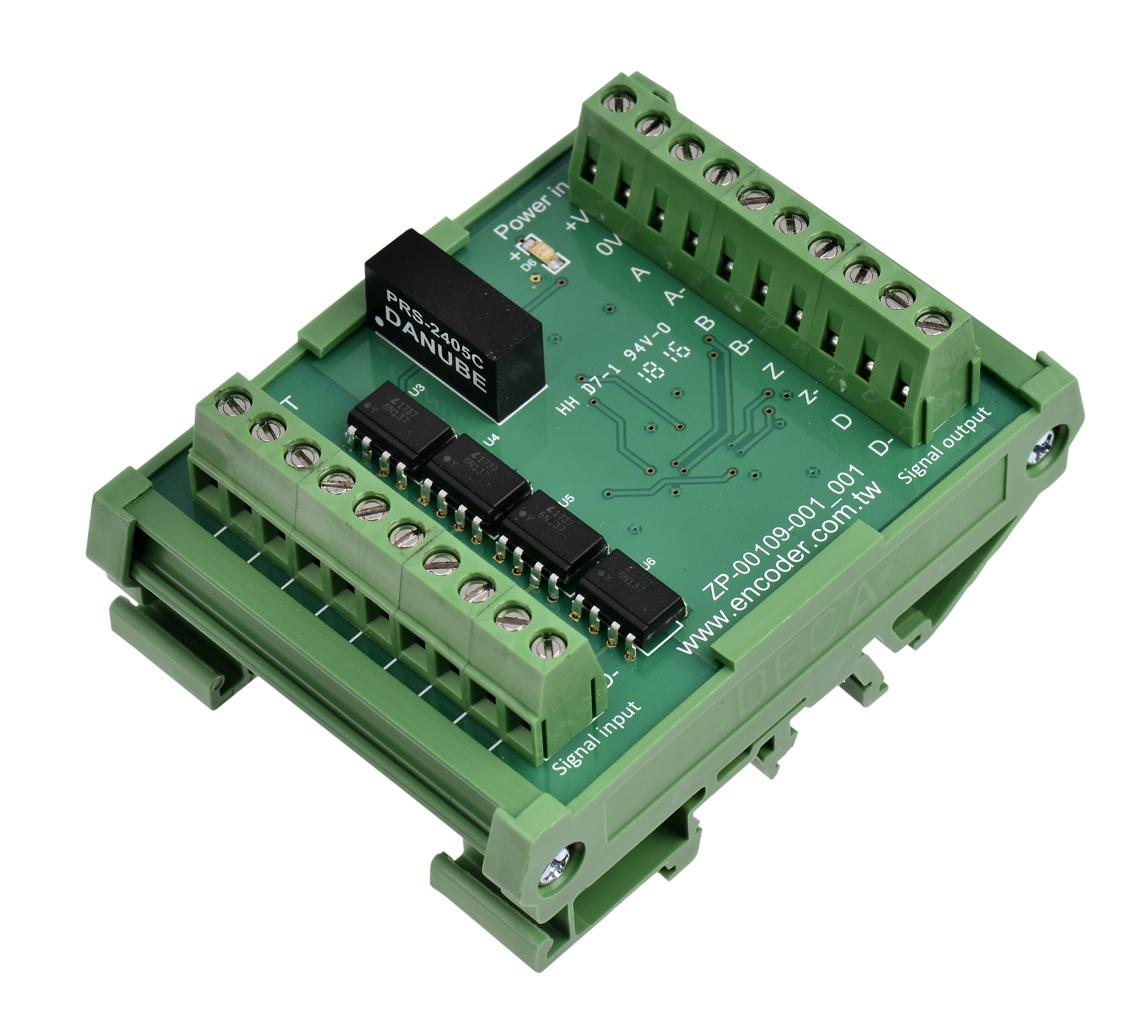 
                                INCREMENTAL ENCODER and SENSOR CARD
                            