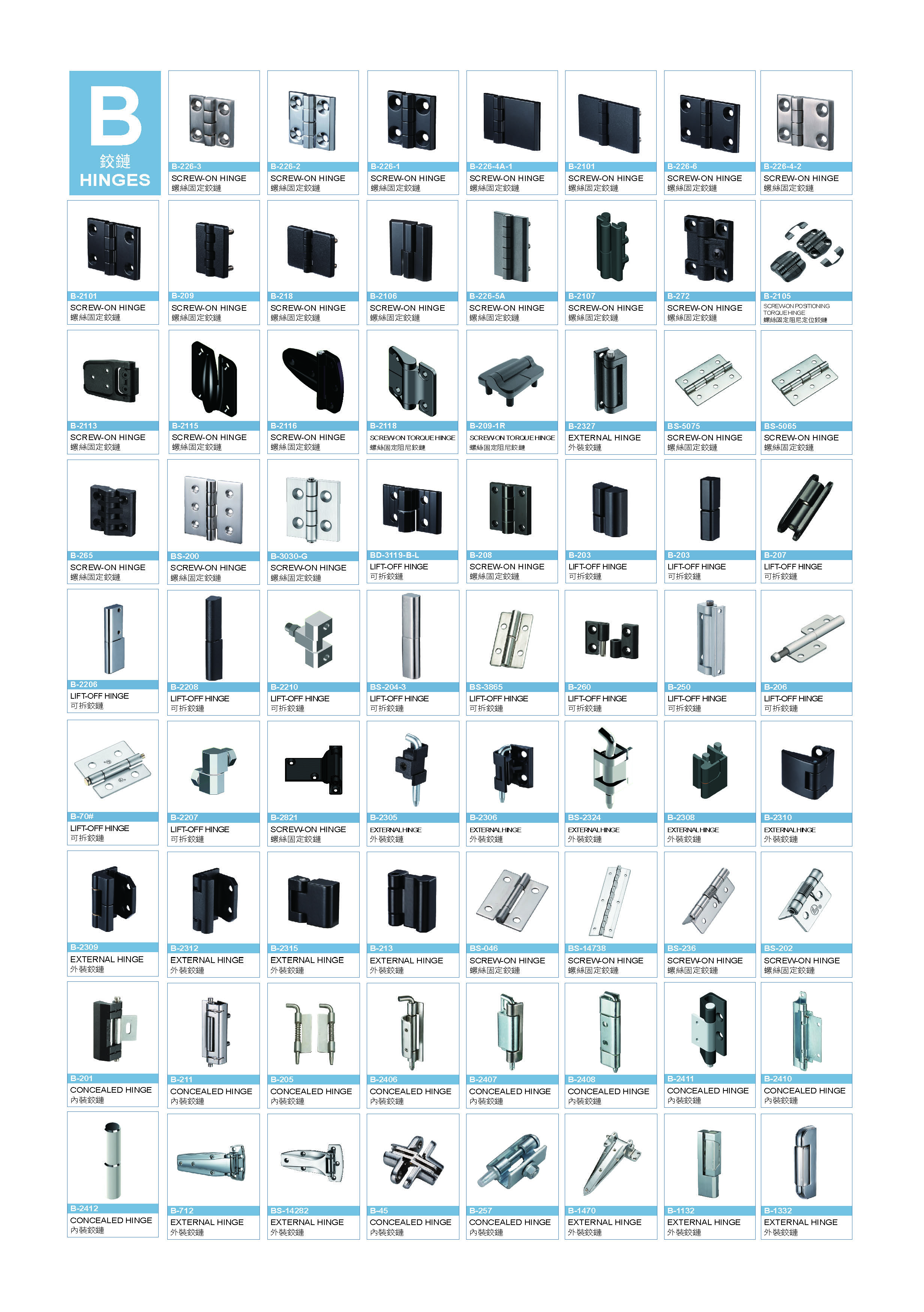 
                            Industrial Cabinet Hinges, Hardware Hinges
                        