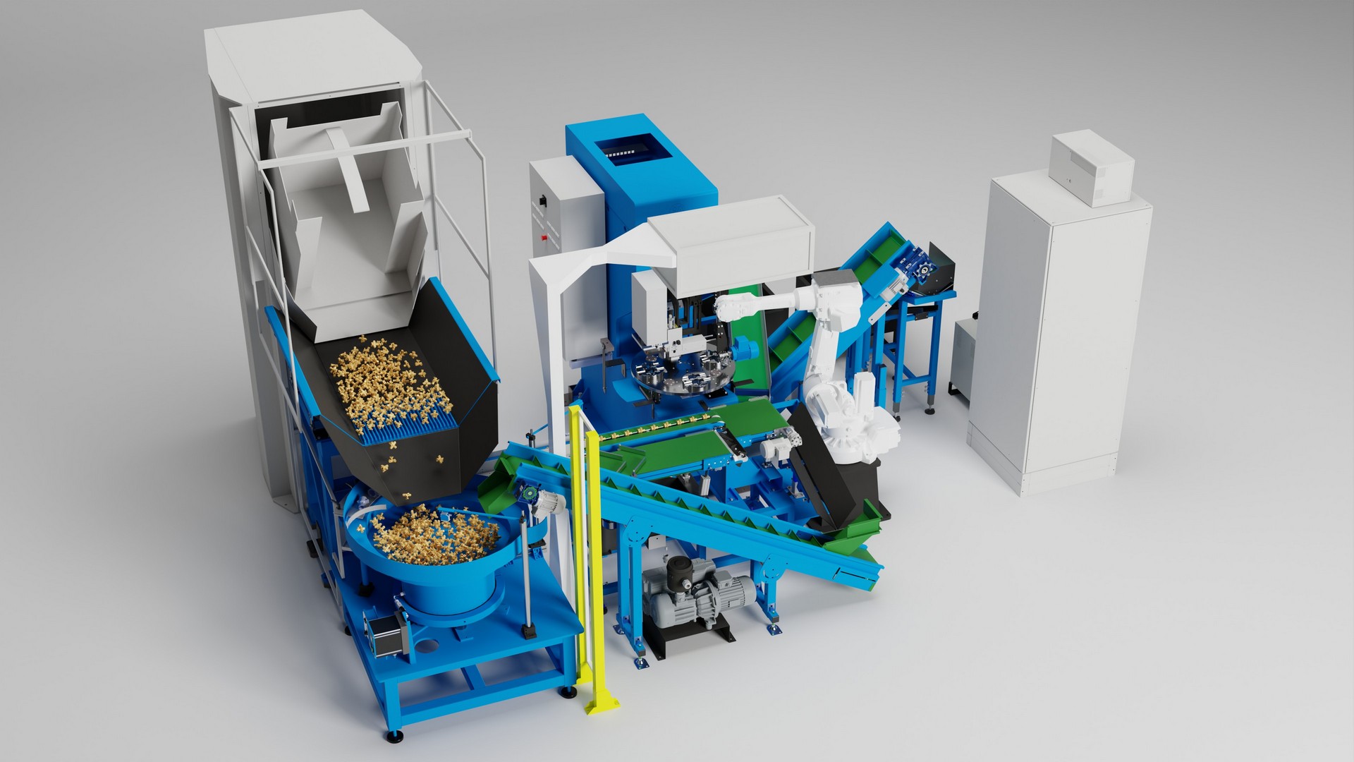 TRIMMING LINE - Electric clipping press