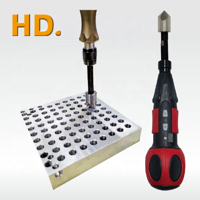 
                                Tungsten Carbide Chamfer Tool with Electric Screwdriver
                            