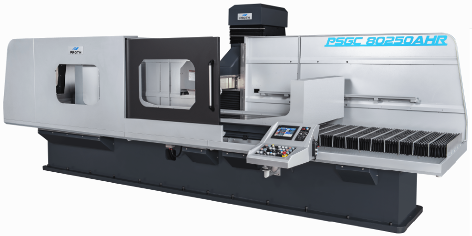 
                            Medium-sized vertical column type surface grinder : PSGC-80250AHR
                        