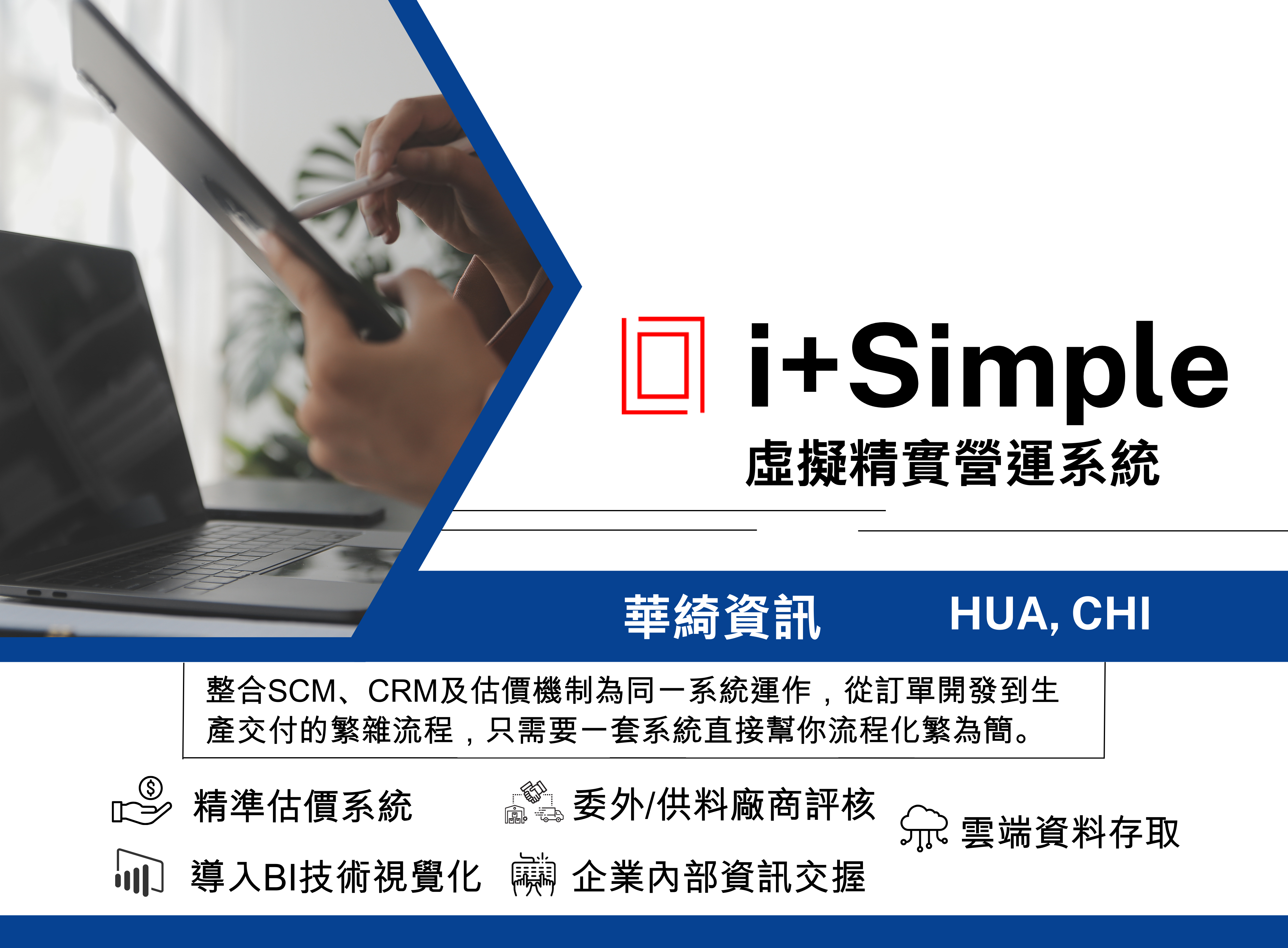 
                                i+Simple 虛擬精實營運系統 / 華綺資訊股份有限公司
                            