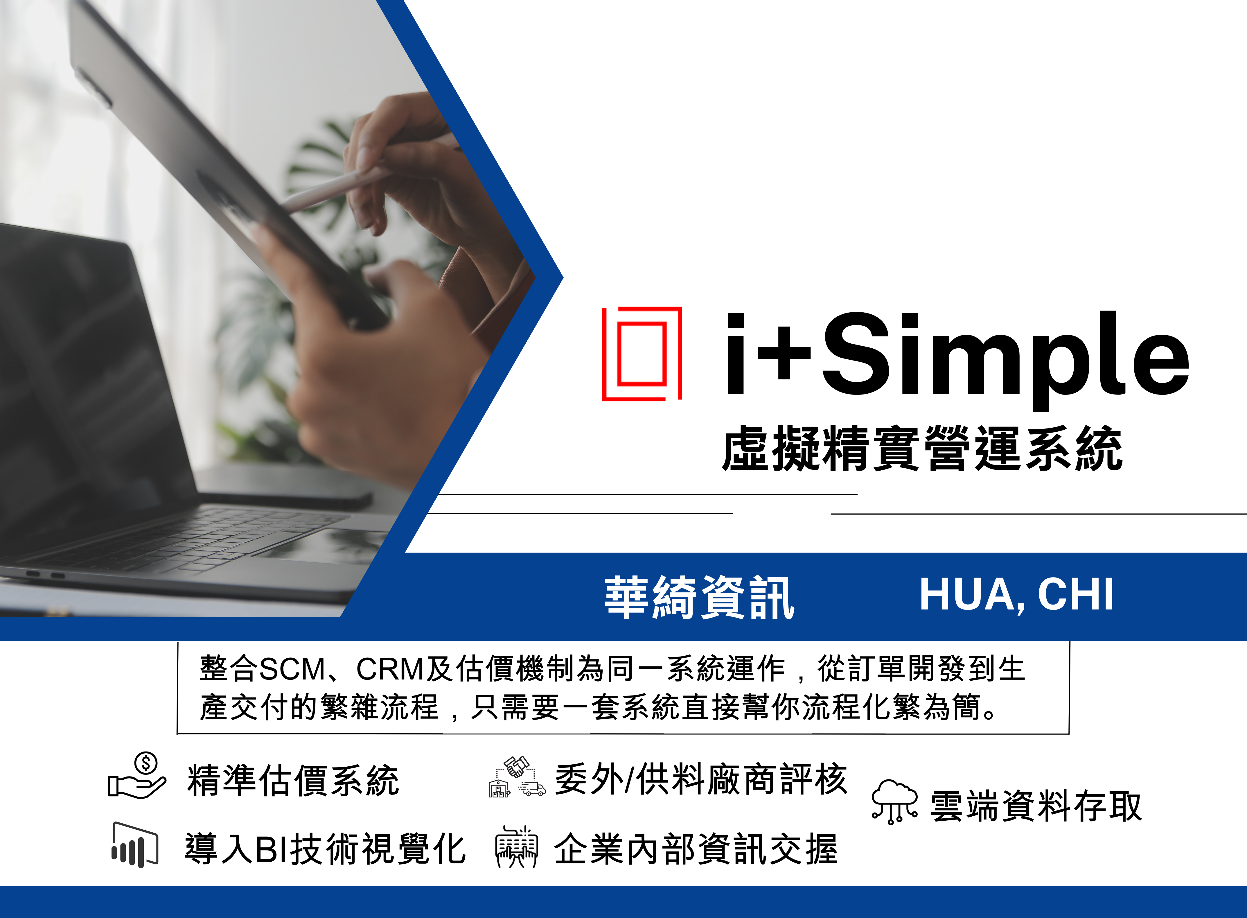 i+Simple 虛擬精實營運系統 / 華綺資訊股份有限公司