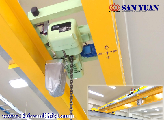 SAN YUAN Electrical Chain Hoist  Large Capacity