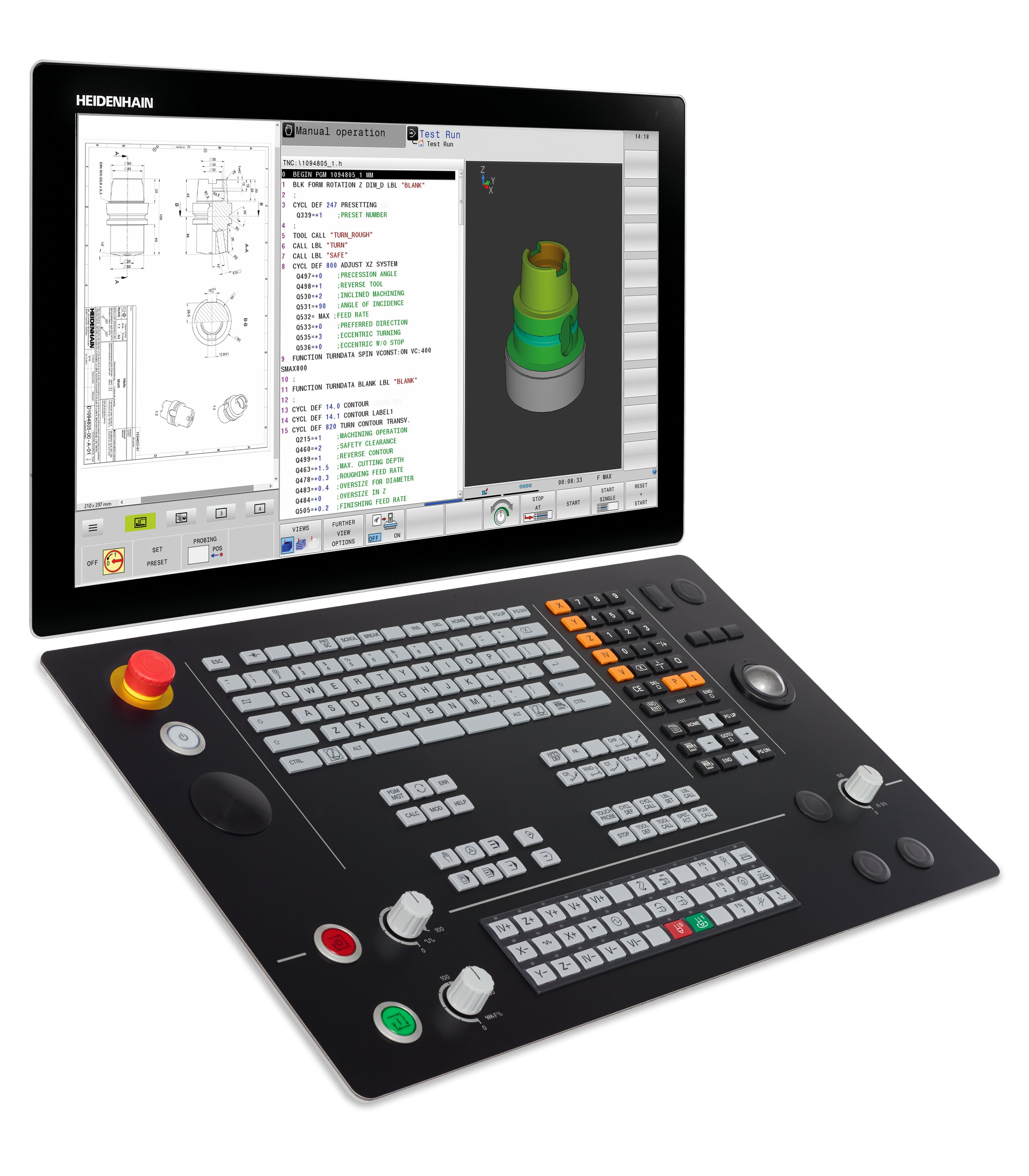 
                            TNC 640 The contouring control for milling machines, milling-turning machines and machining centers
                        