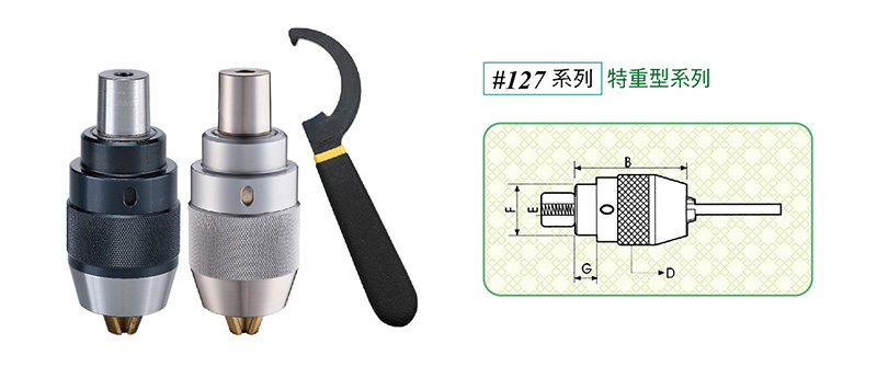 
                            DRILL CHUCK /TOOL SHANK TYPE
                        