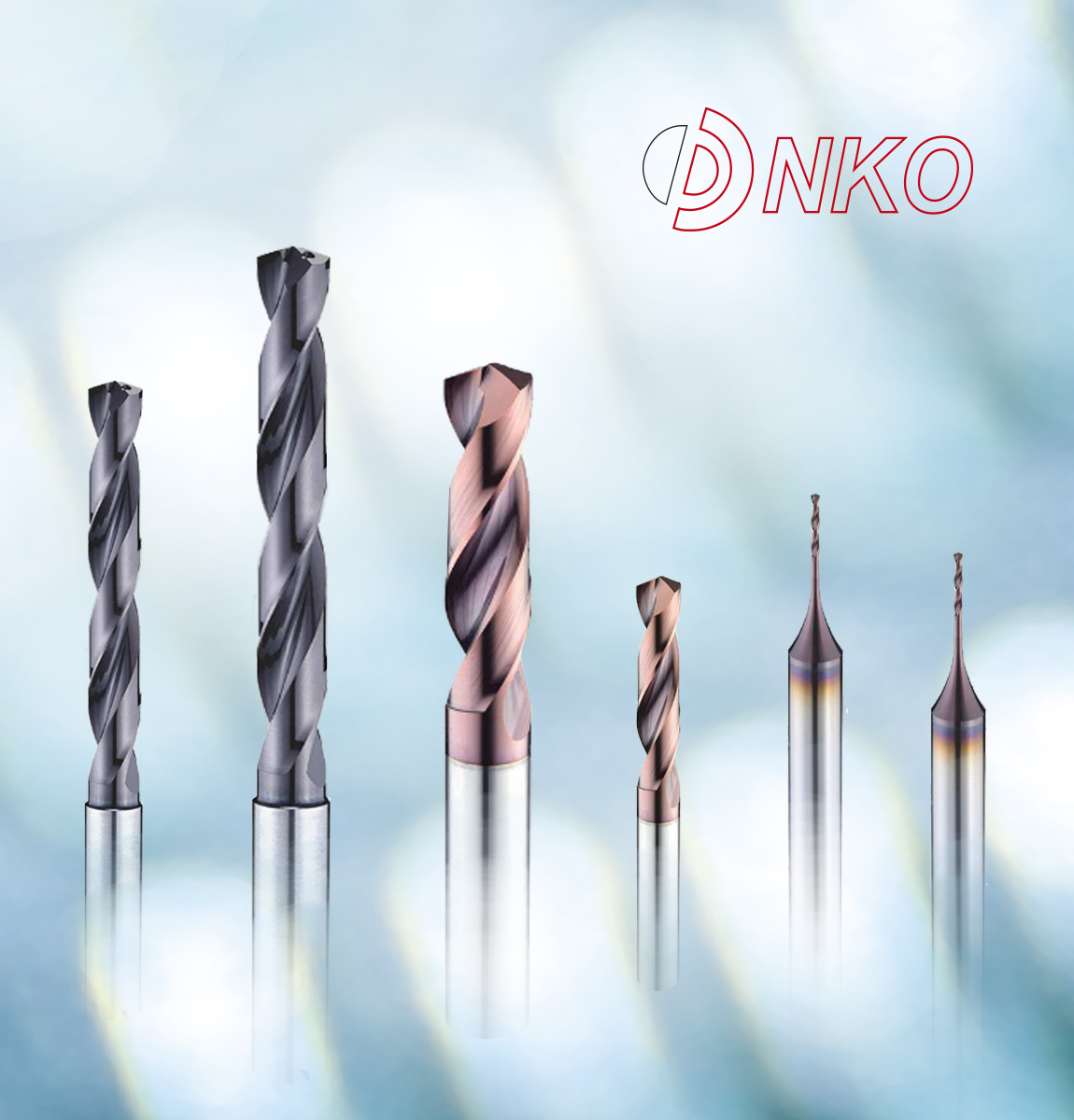 
                            NKO Carbide drills with internal coolant
                        