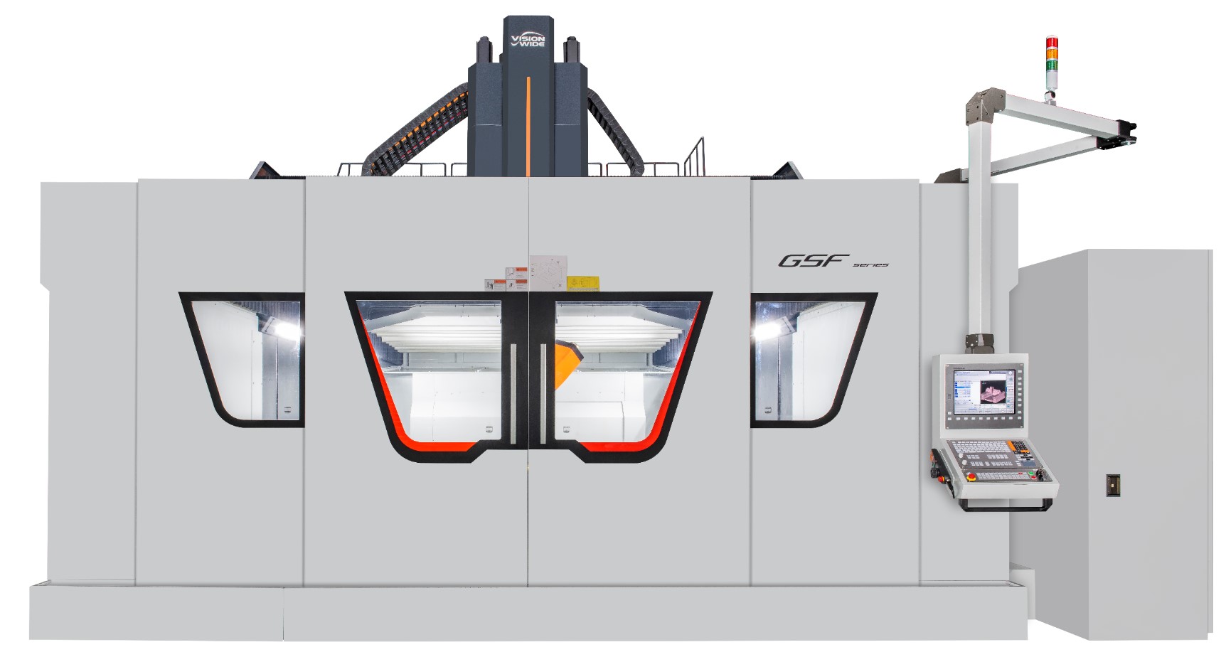 GSF系列天車式五軸加工中心機