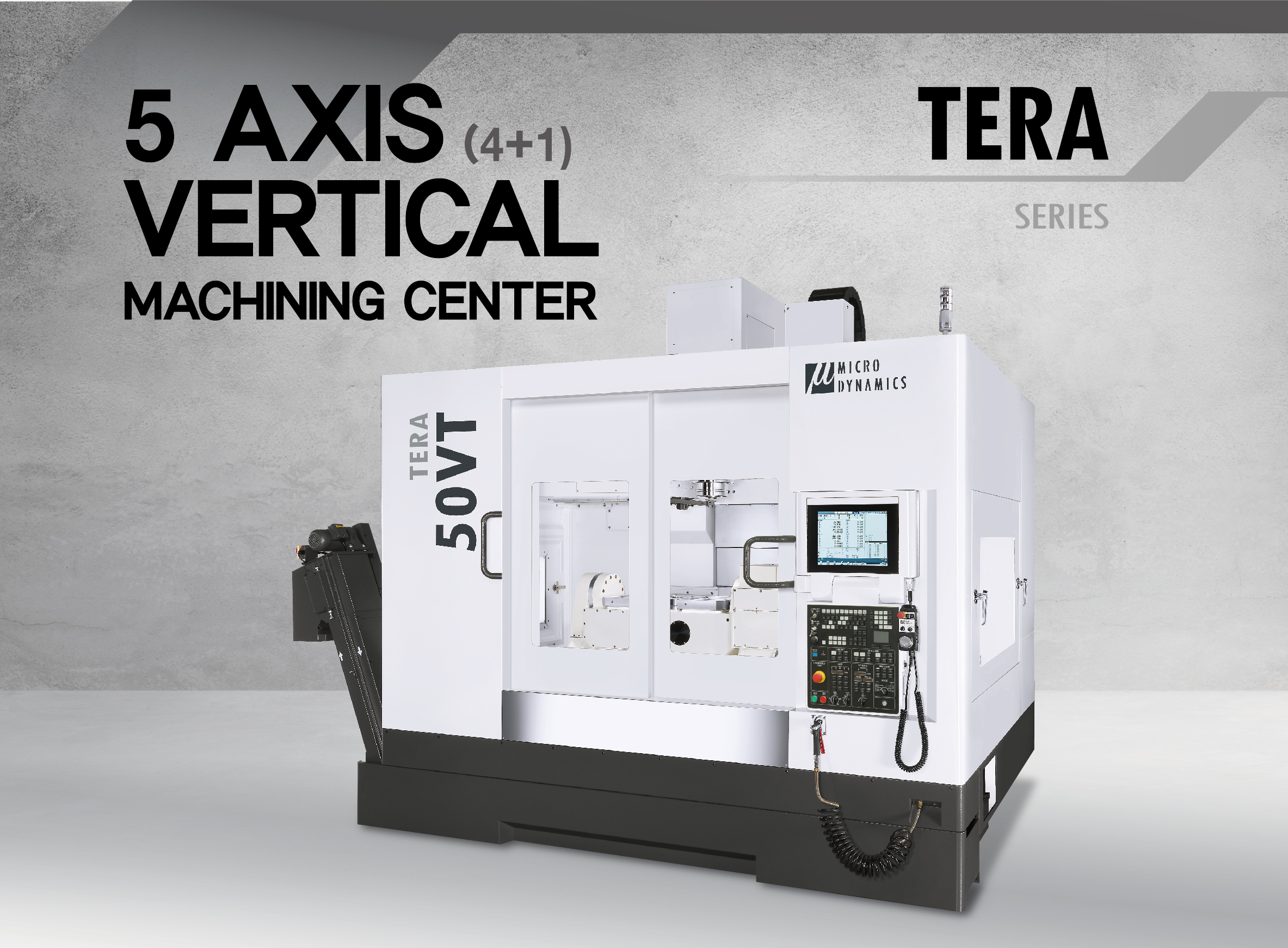 
                                TERA 系列 - 五軸立式加工中心機
                            