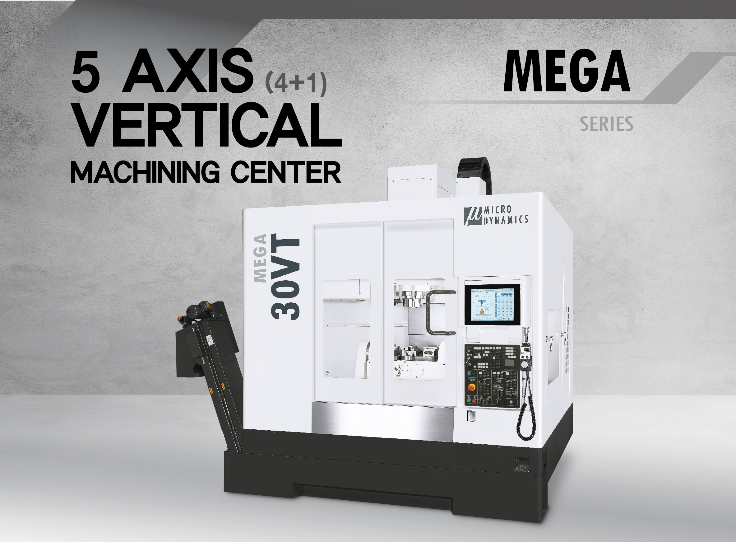 
                                MEGA 系列 - 五軸立式加工中心機
                            
