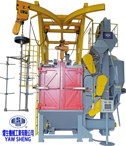 
                                HANGING TYPE  SHOT BLASTING MACHINE
                            