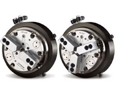 迴轉氣壓夾盤(低扭矩)(含止逆閥)(可連續運轉)      ROTARY AIR CHUCK FIXTURE(LOW TORQUE)(BUILT-IN CHECK VALVE)(CONTINUOUS ROTATING)