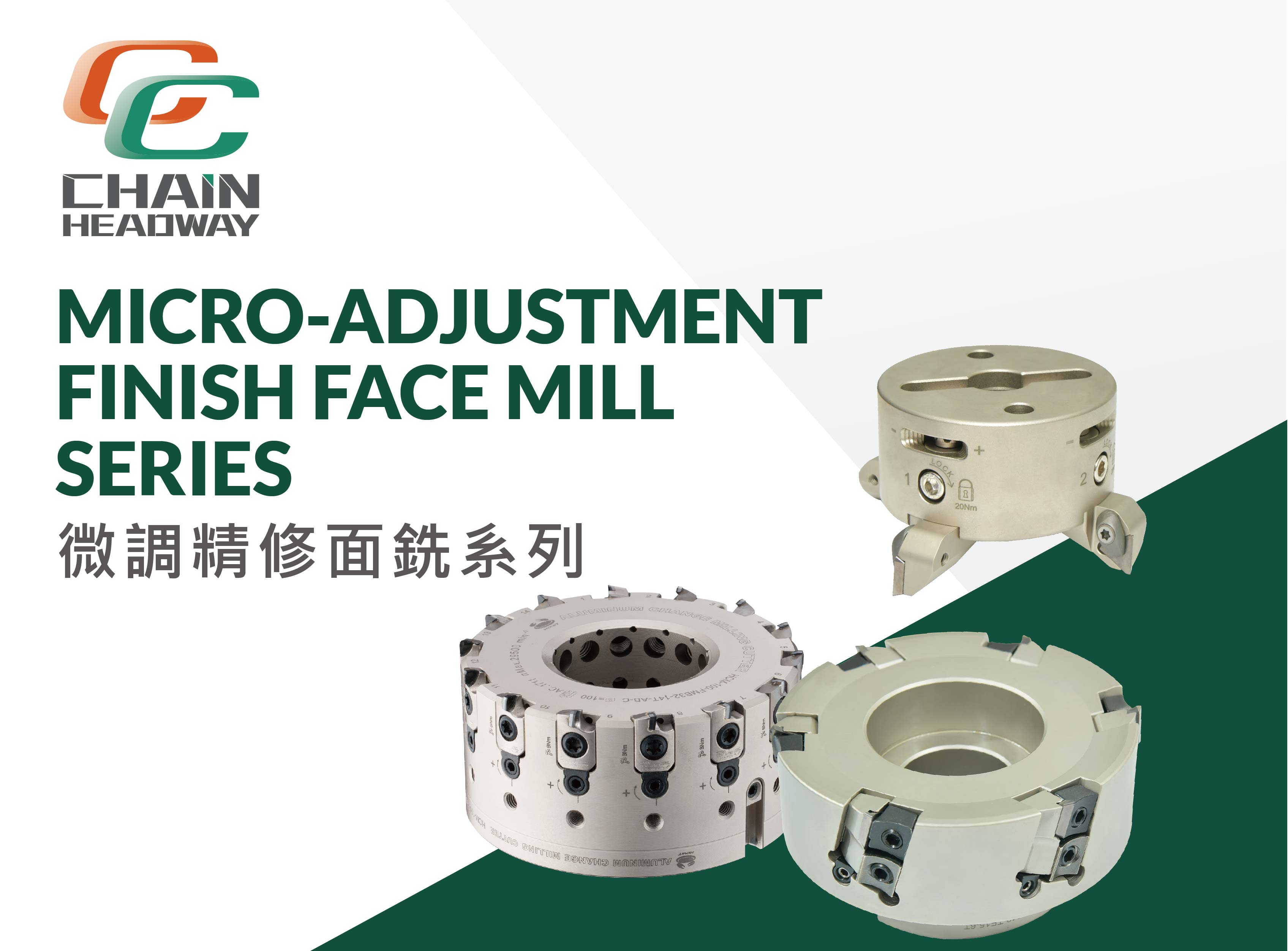 MICRO-ADJUSTMENT FINISH FACE MILL SERIES