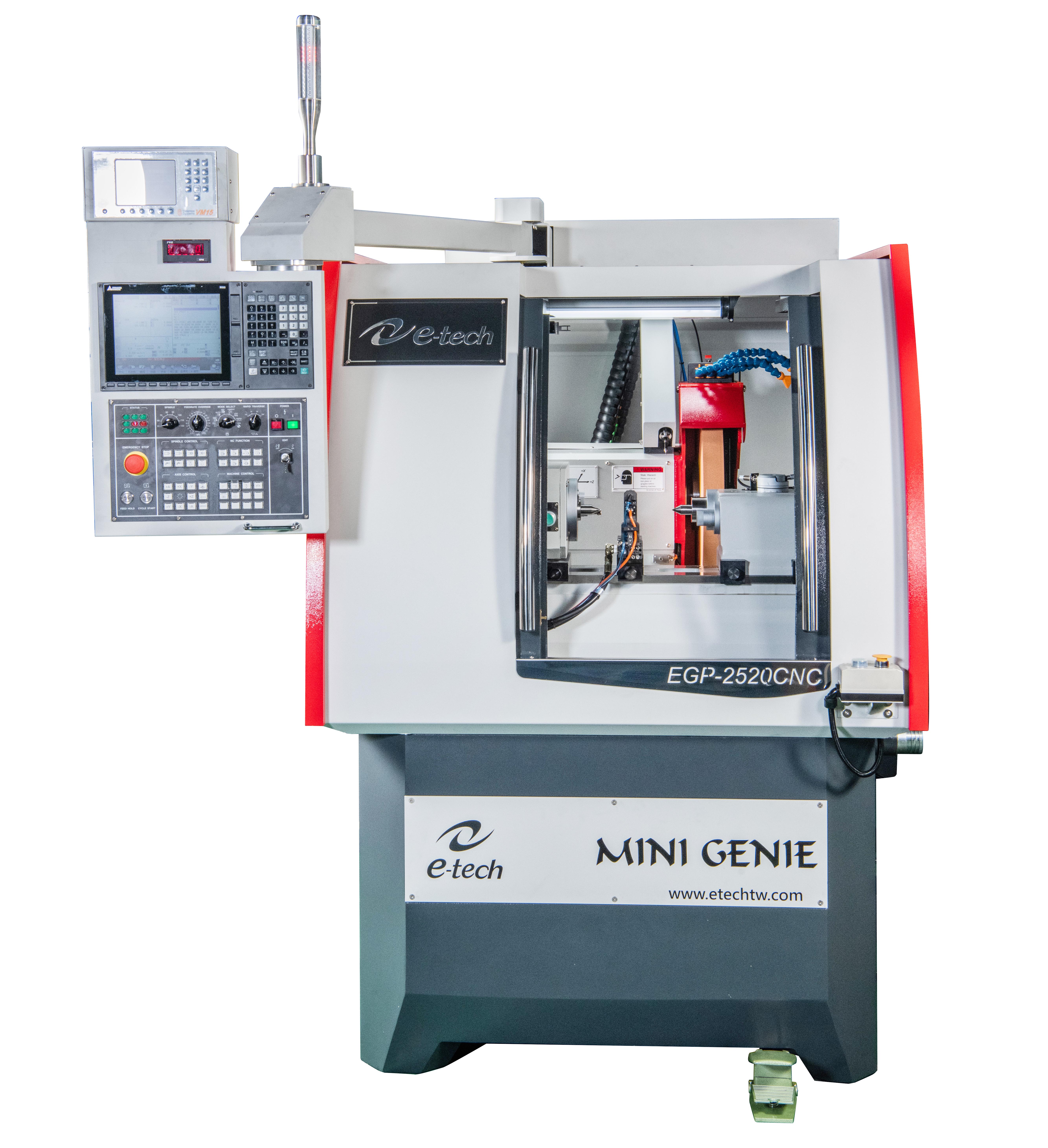 
                                CNC Cylindrical Grinder: Mini Genie
                            