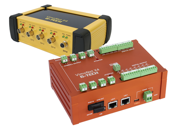 
                                VimoNet X4 四通道機械運轉動態信號記錄與傳送器
                            