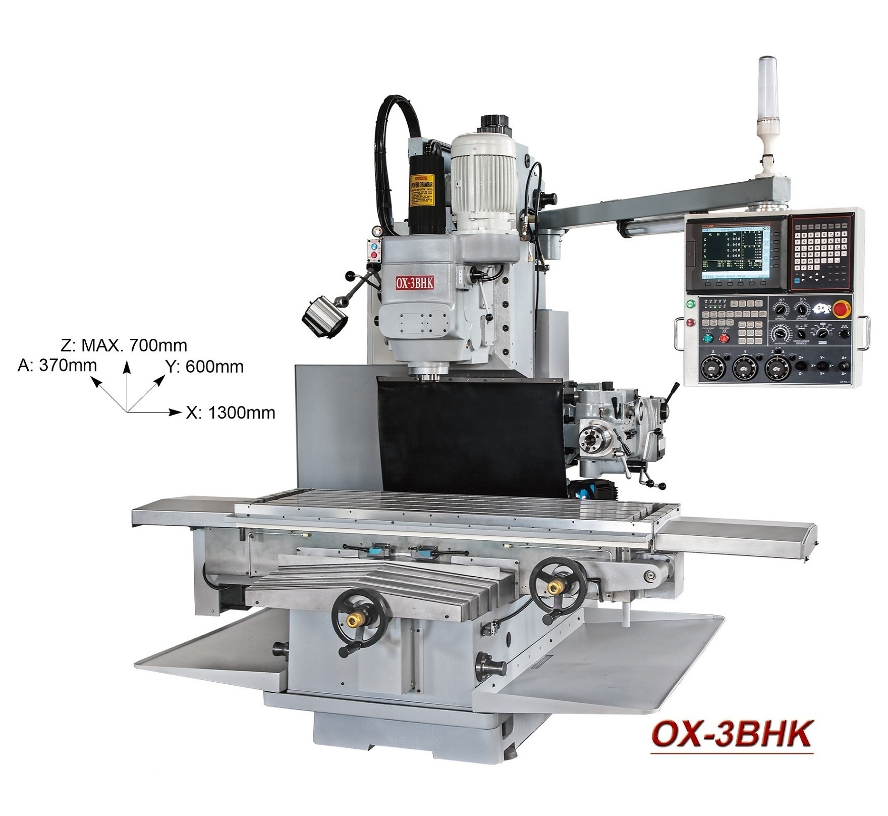 
                                OX-CNC milling machine OX-3BHK
                            