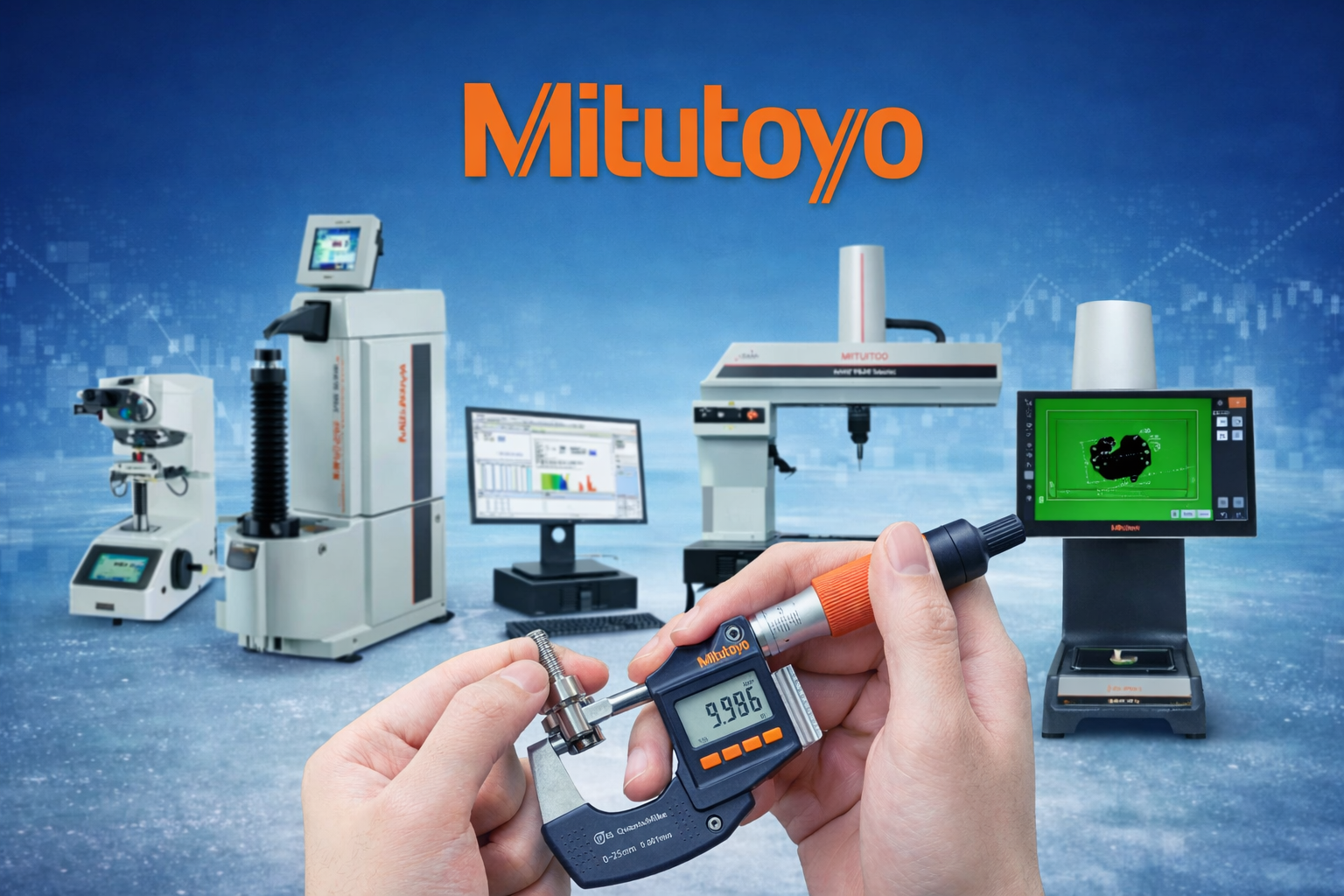 
                                Precision Measuring Instruments, including Coordinate Measuring Machines, Form Measuring Machines, Optical Measuring Systems, Micrometers, and Calipers
                            