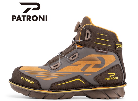 【PATRONI】SF2206 SD Waterproof Easy Lacing Insulated Safety Shoes