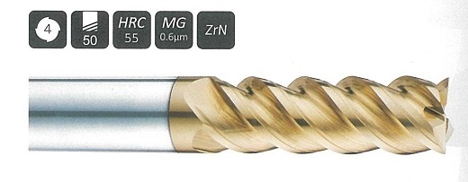 
                                End Mill for Stainless Steel
                            