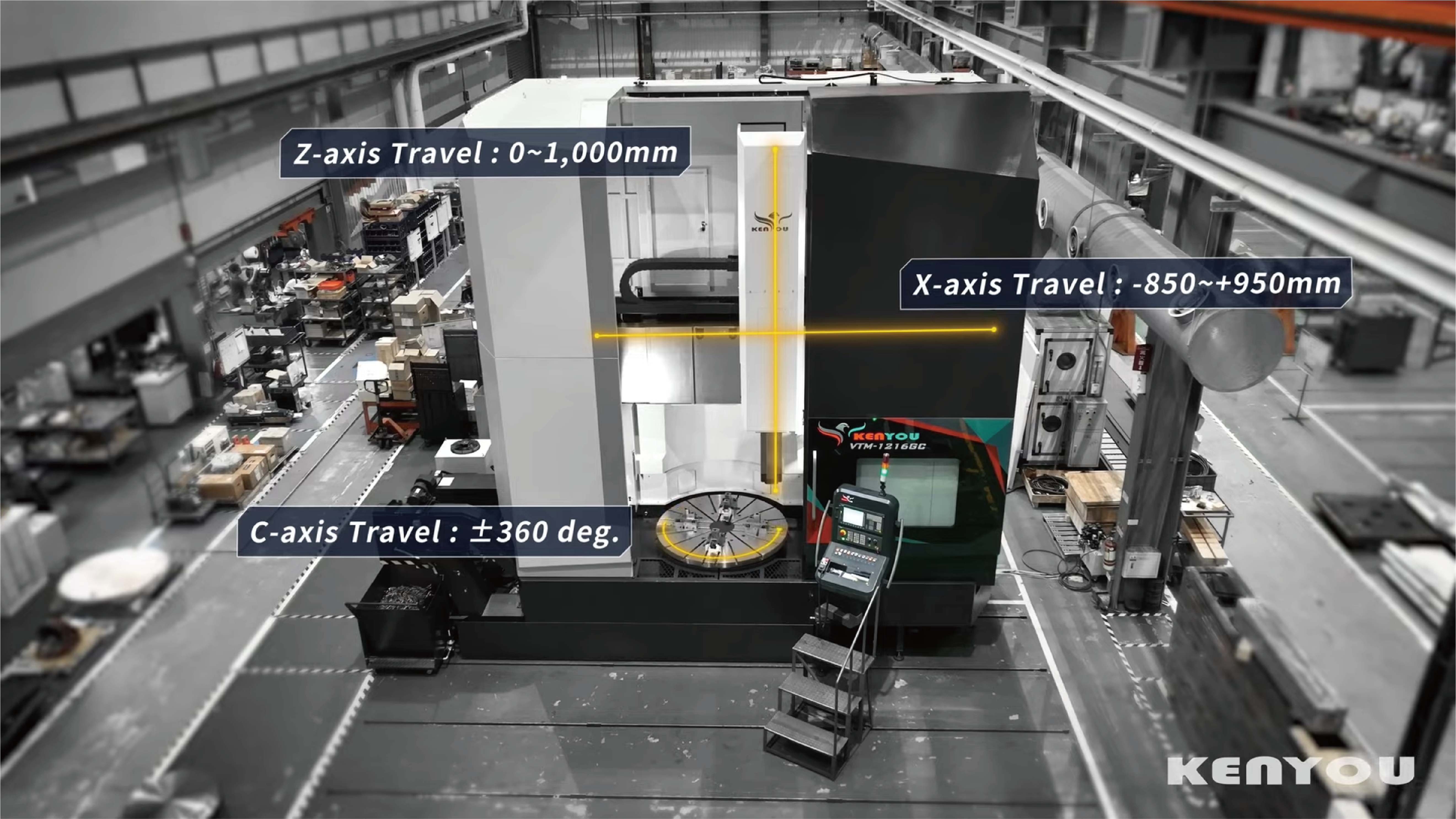 VT/VTM Series Vertical Turning Milling Solution