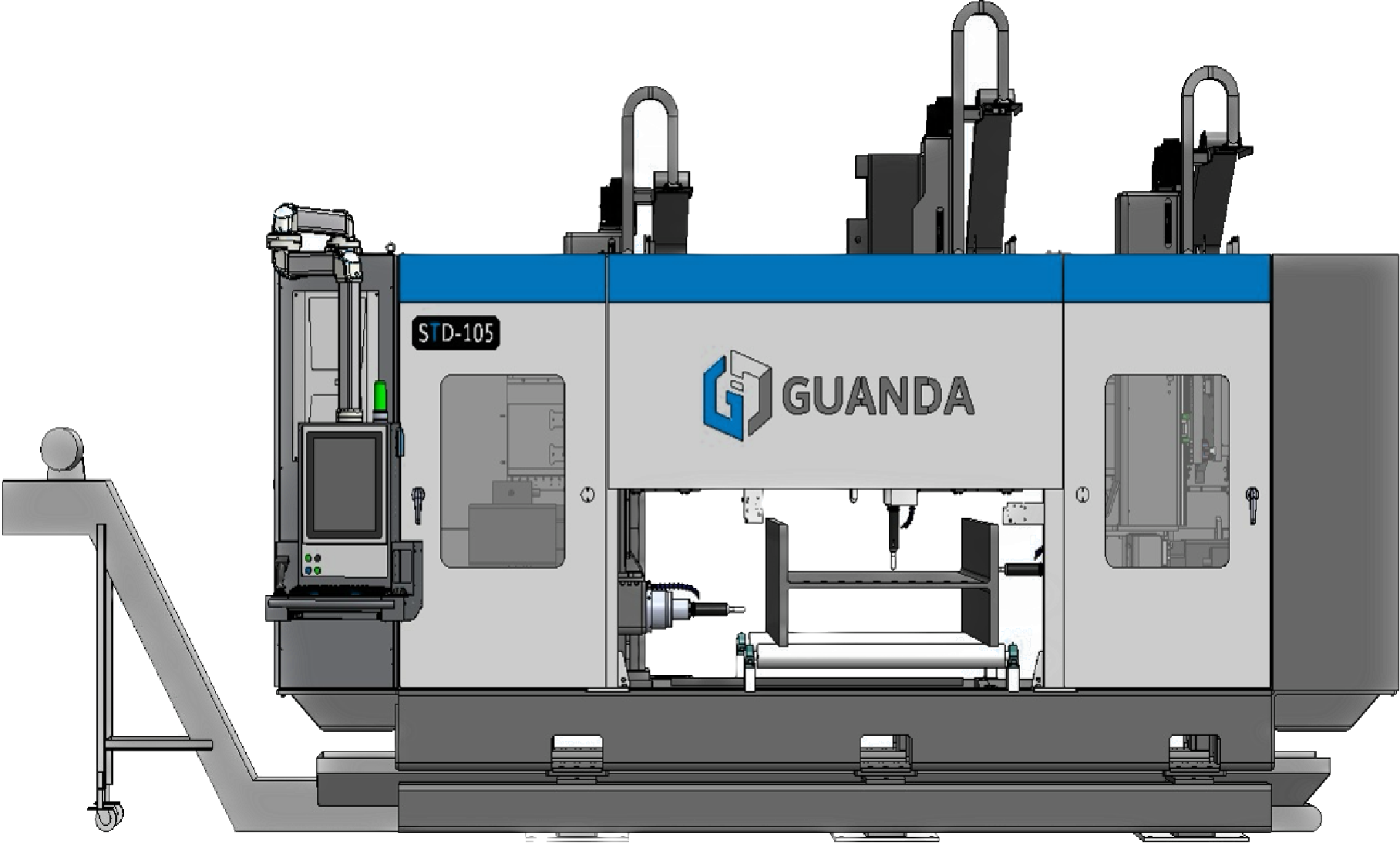 GDM Steel Beam Multi Spindle Drilling Center