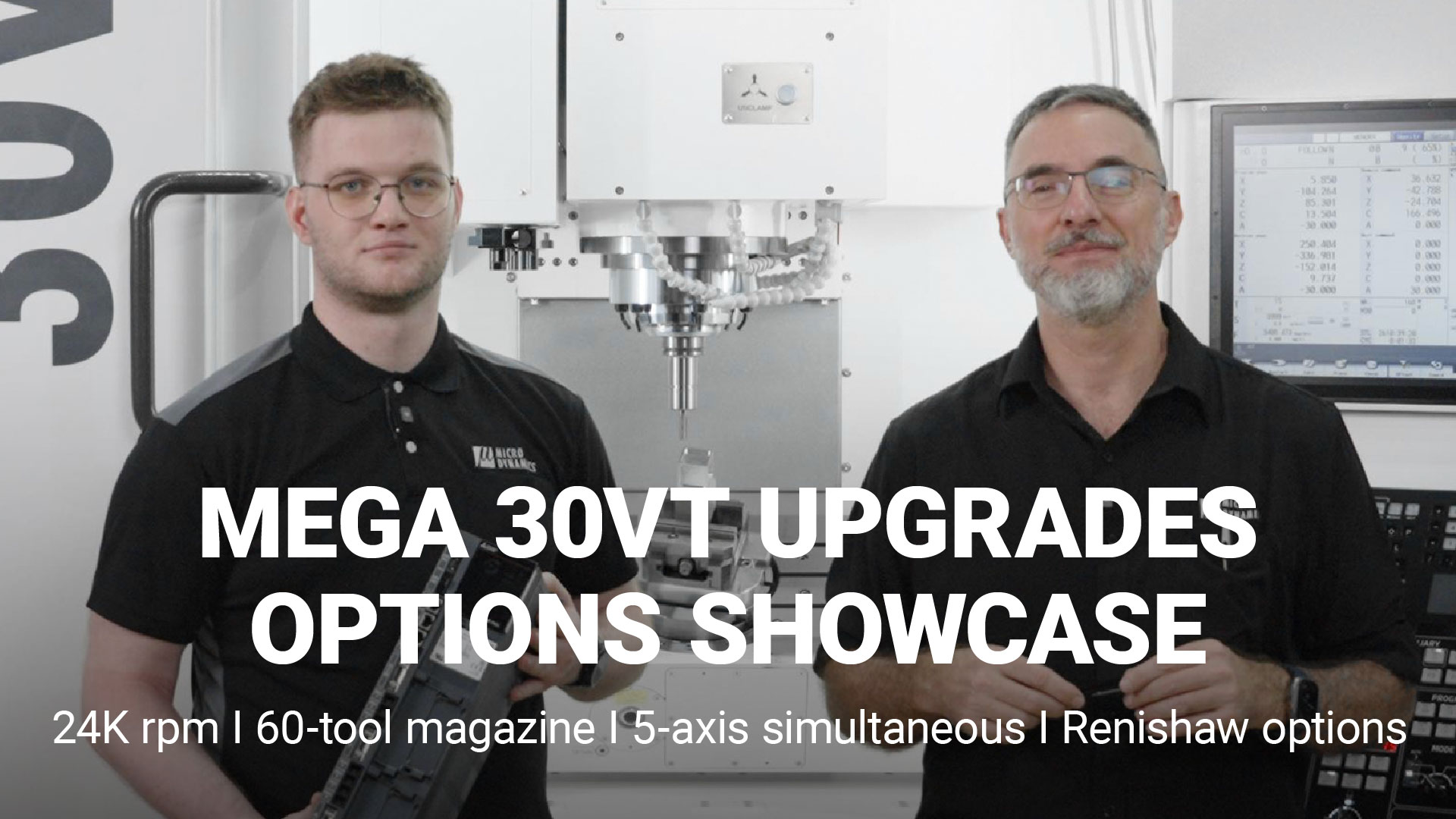 5-Axis MEGA 30VT Upgrades