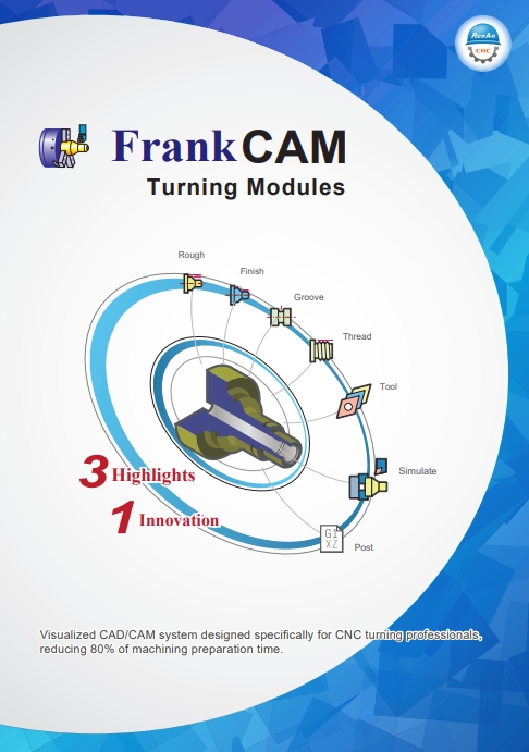 RenAn-CNC software-"FrankCAM" five steps to post NC code easily |【RenAn Soft】