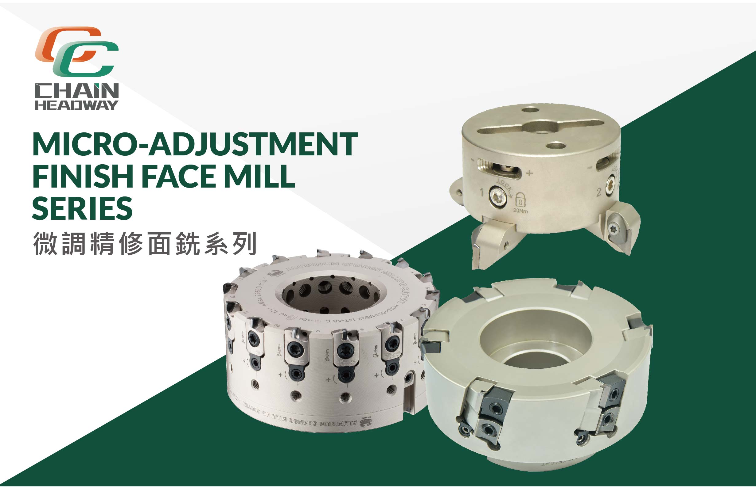 MICRO-ADJUSTMENT FINISH FACE MILL SERIES