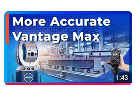 The New Vantage Max Laser Tracker