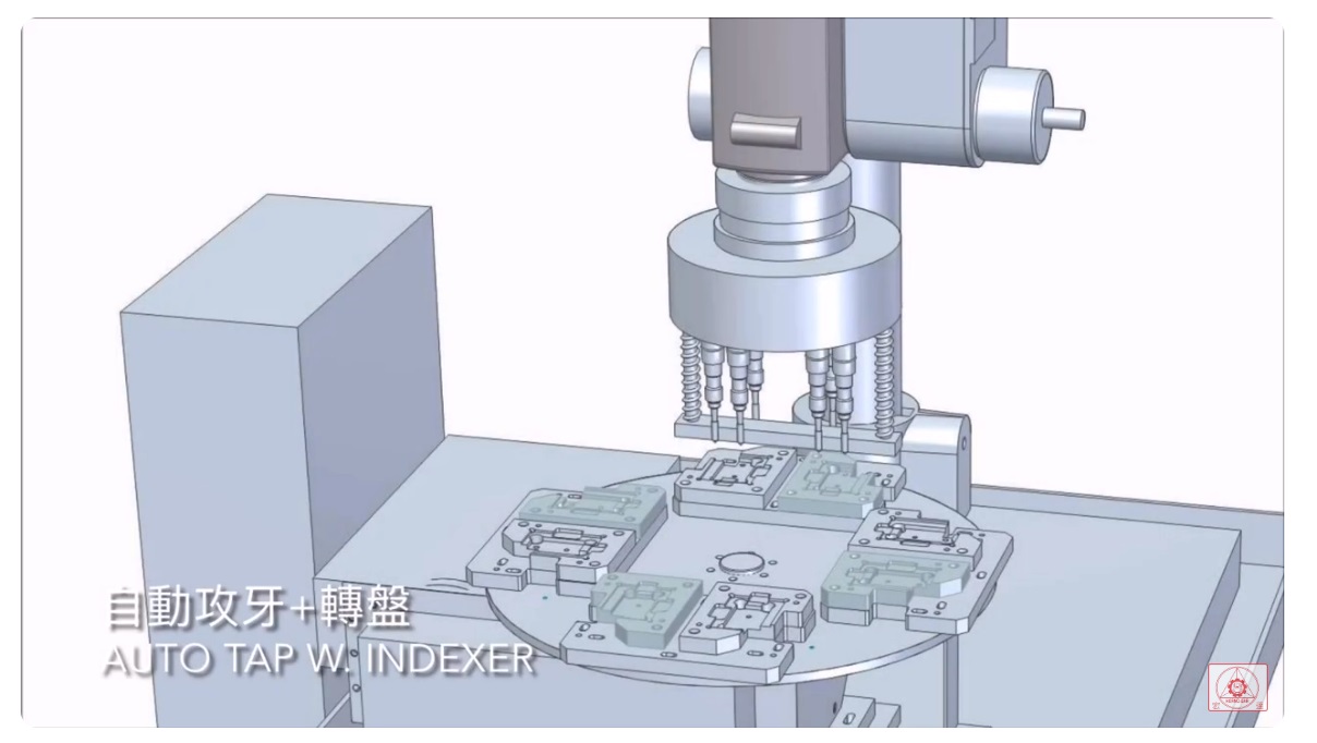 Auto Tap Machine With Indexer