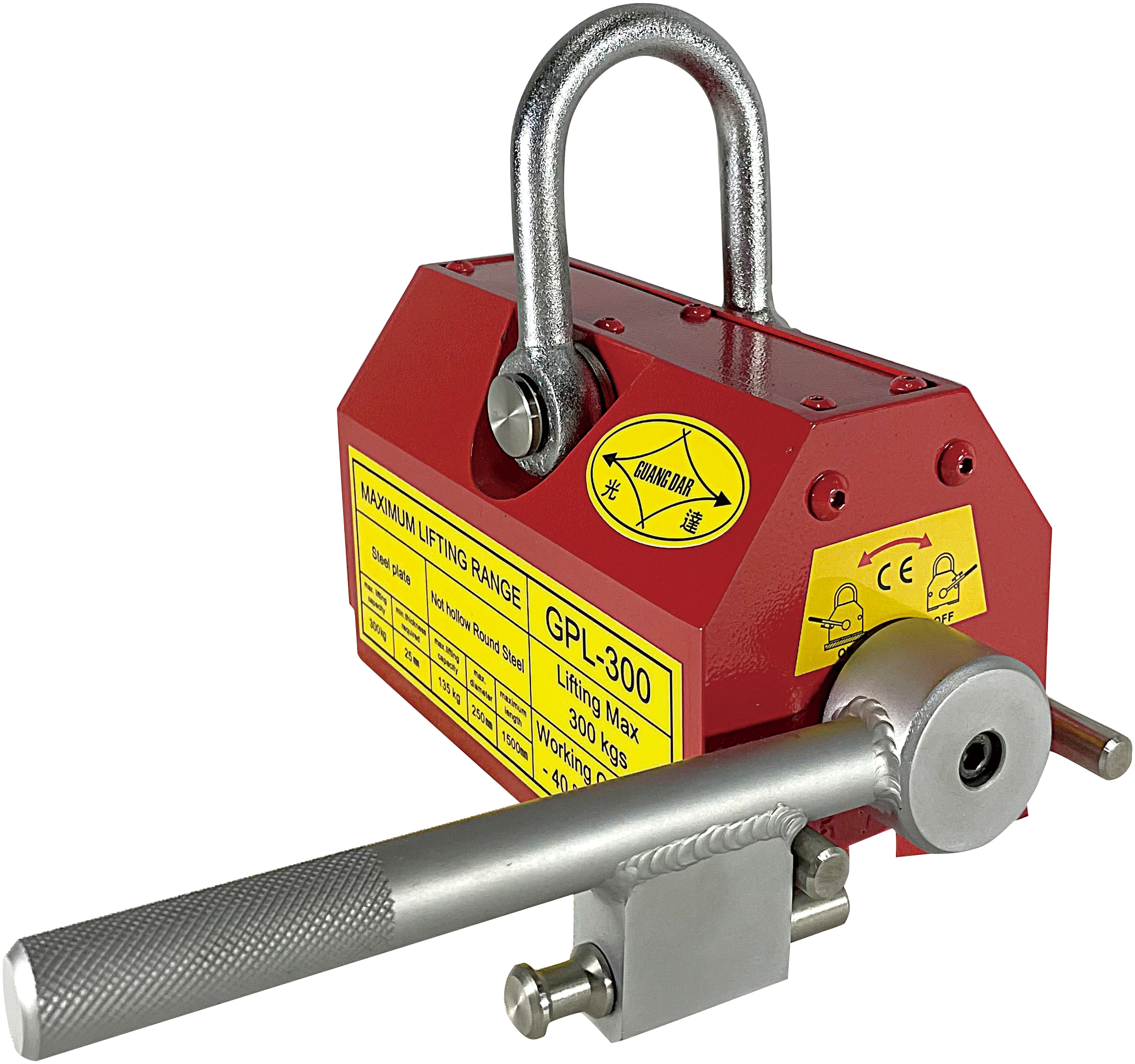 [Guang Dar Magnet Ind.] | GPL ON/OFF TYPE Permanent Magnetic Lifter | Magnetic Lifter | Guang Dar