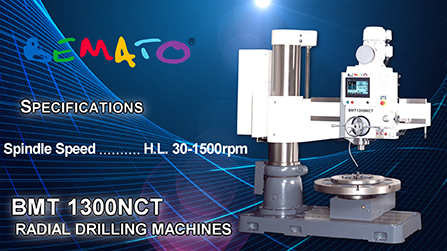 BEMATO NC Radial Drilling Machine