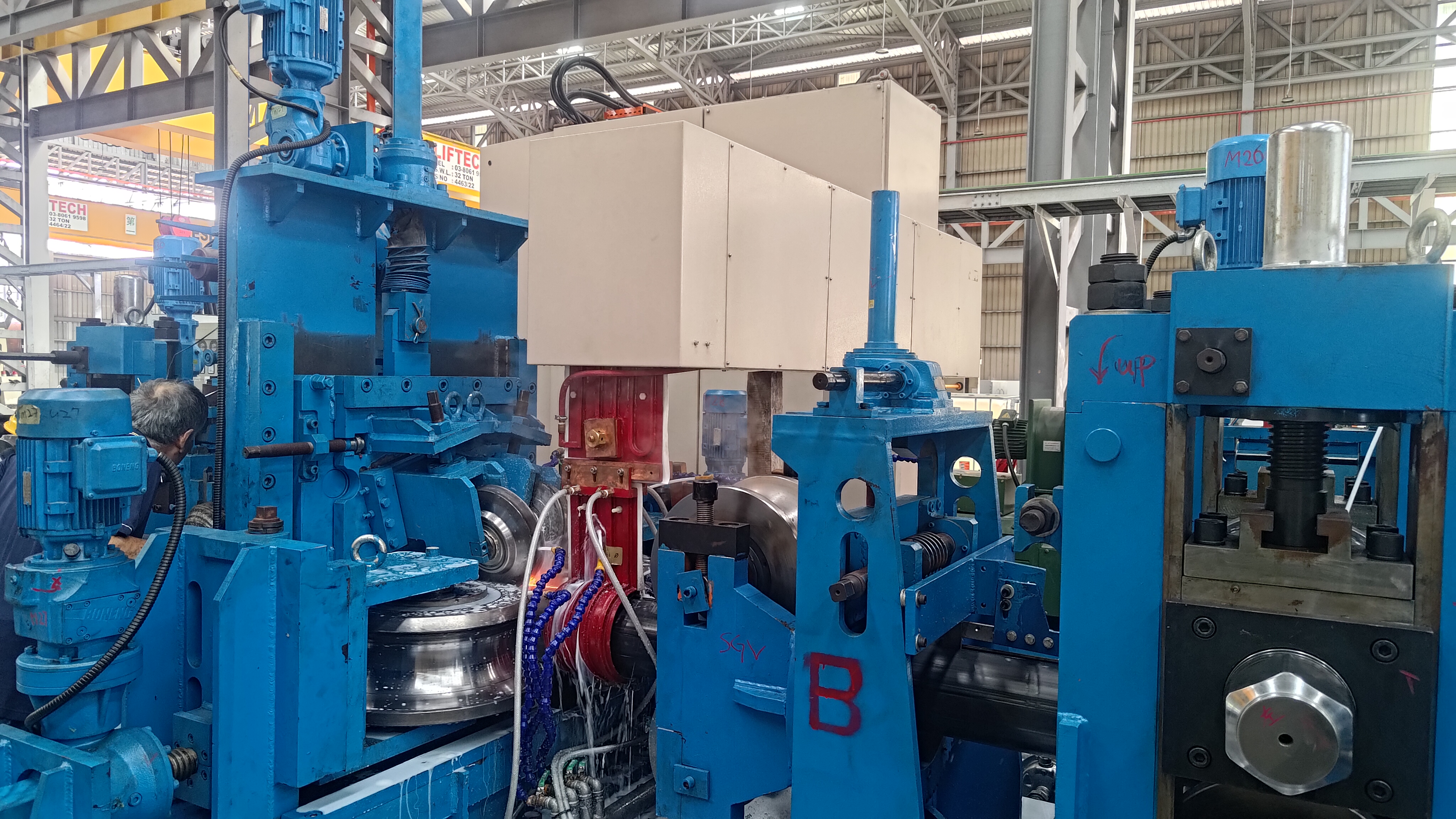 晶體式高頻鋼管焊接機