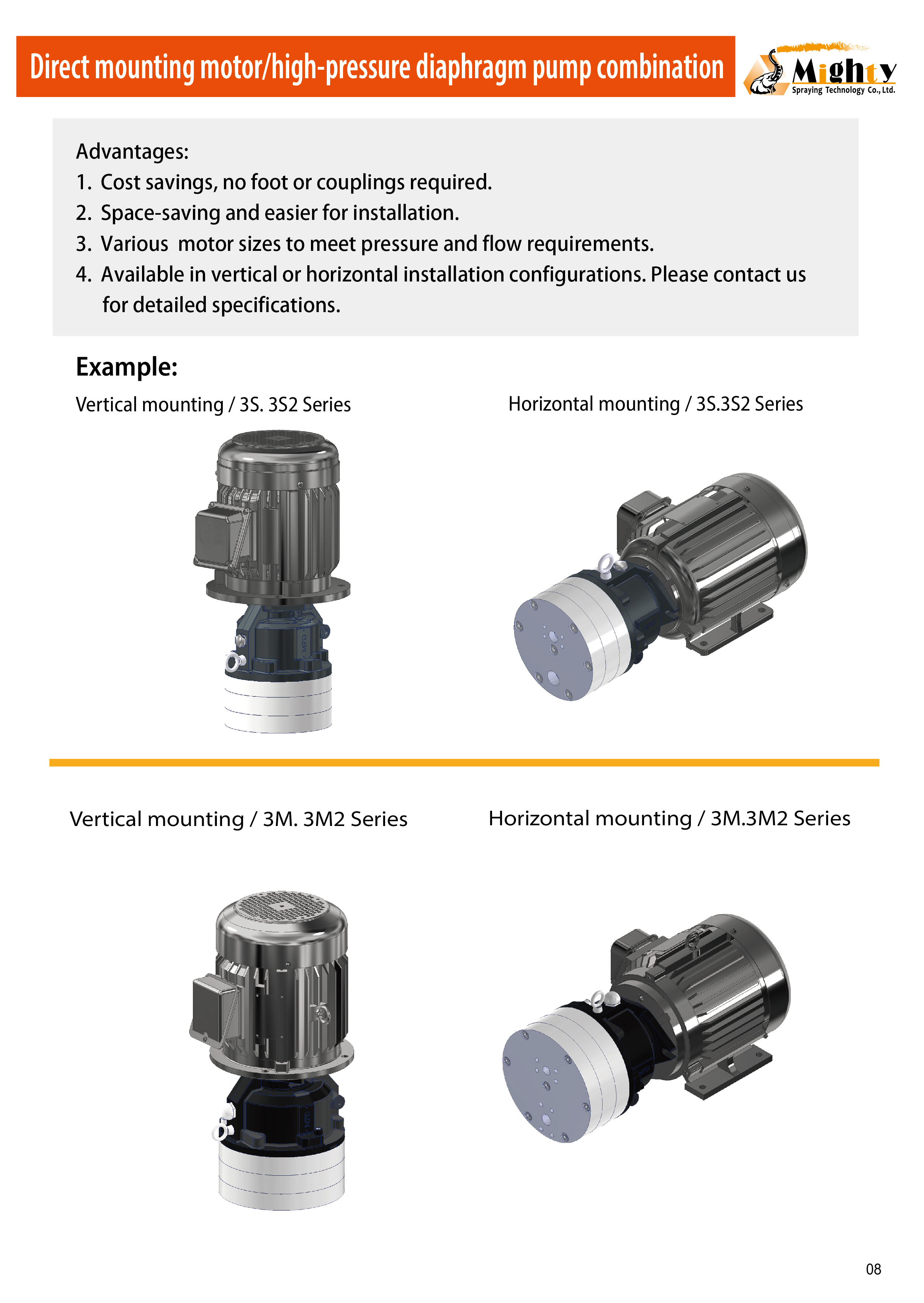 High Pressure Diaphragm Pump