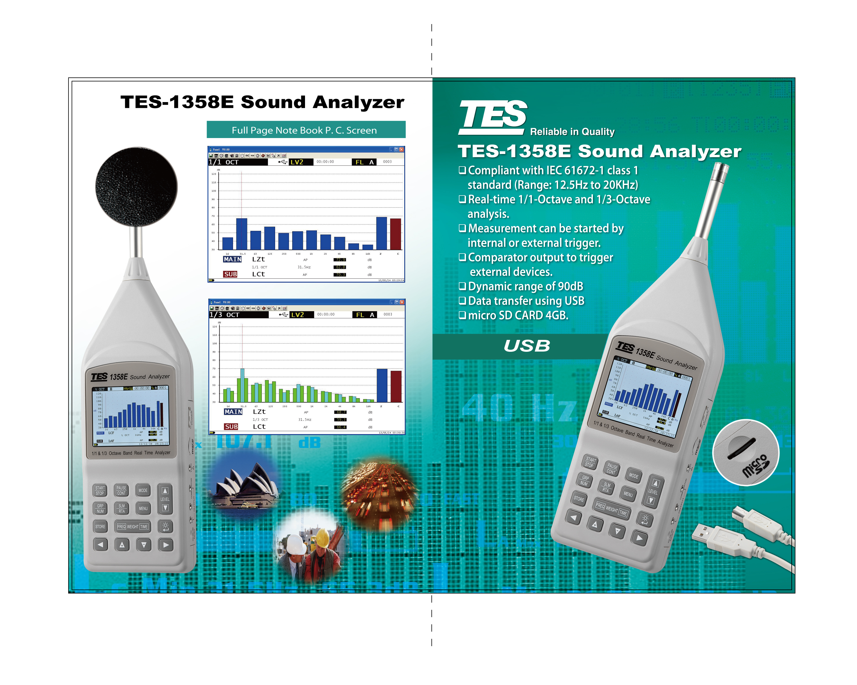 TES-1358E Sound Analyzer