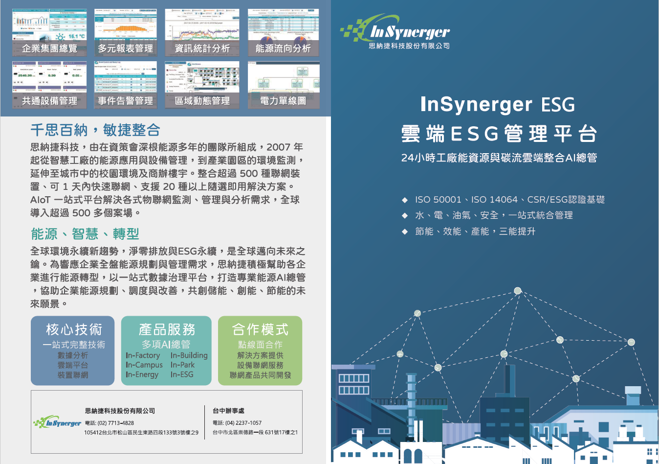 InSynerger ESG雲端ESG管理平台