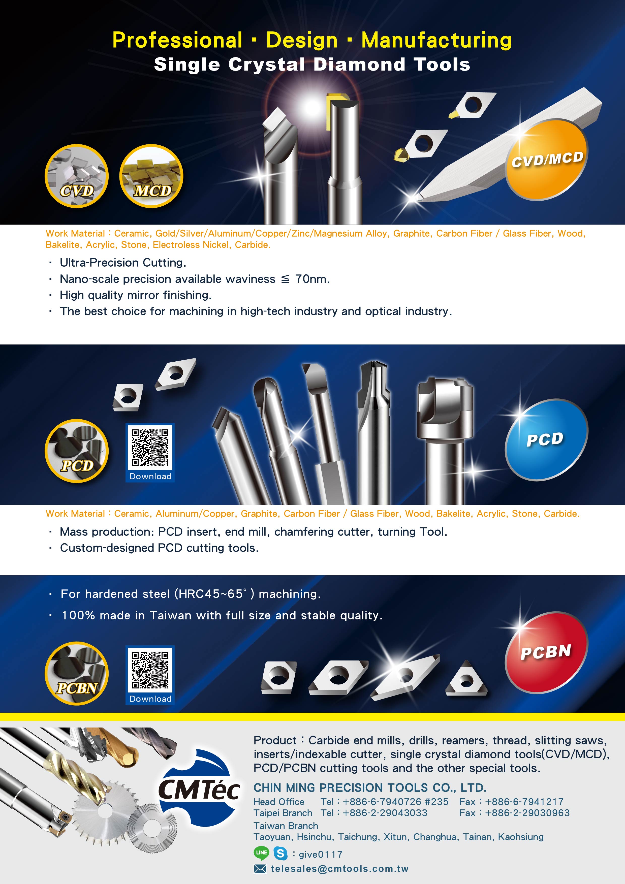 Diamond Cutting Tools