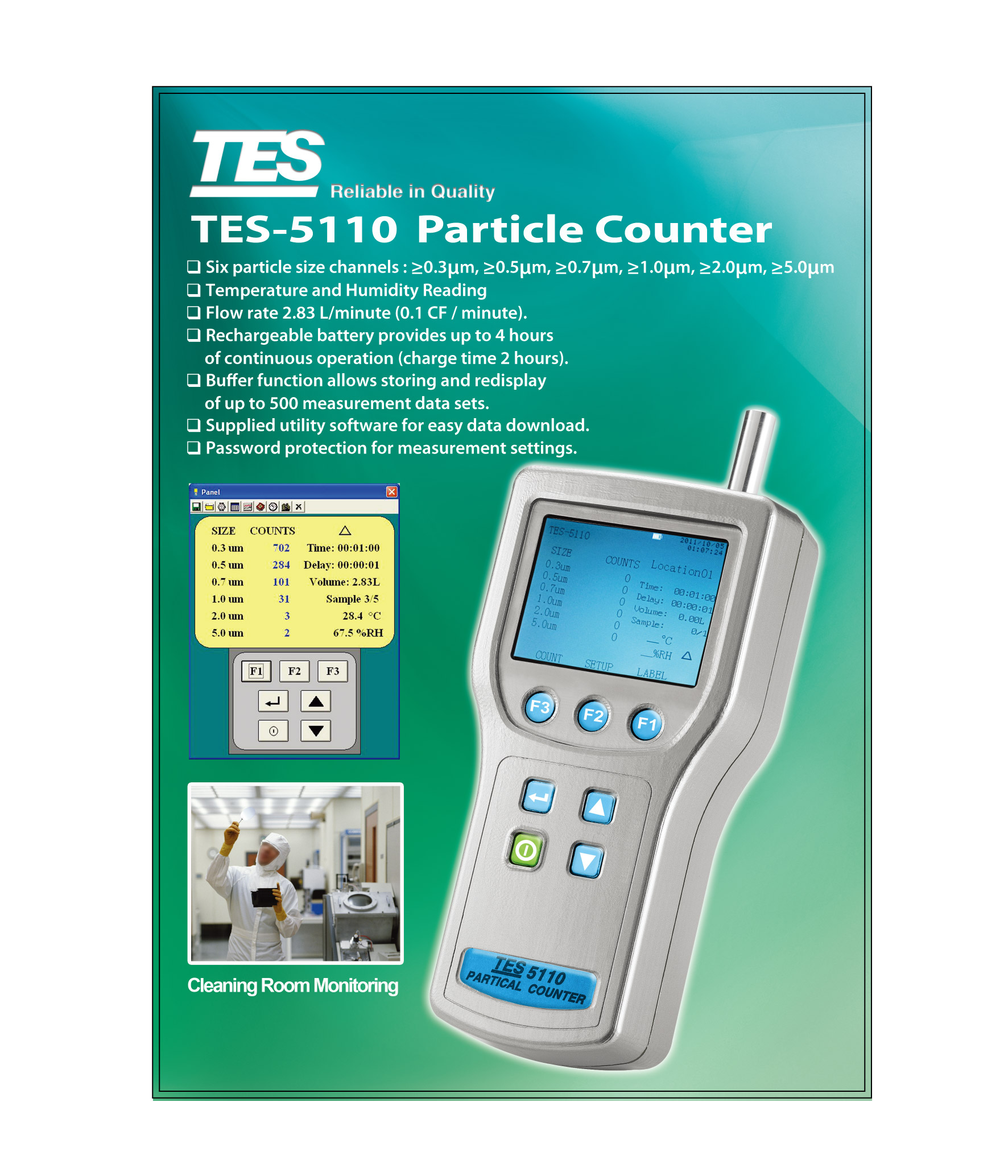 TES-5110 Particle Counter