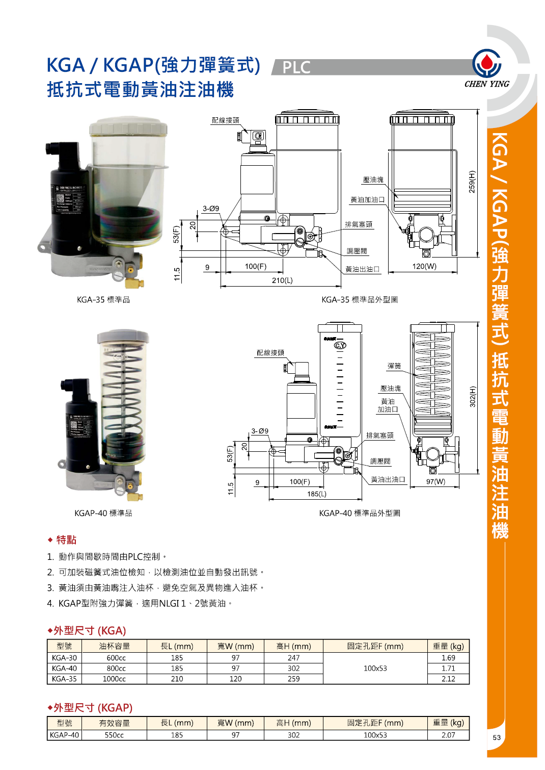 KGA抵抗式電動黃油注油機