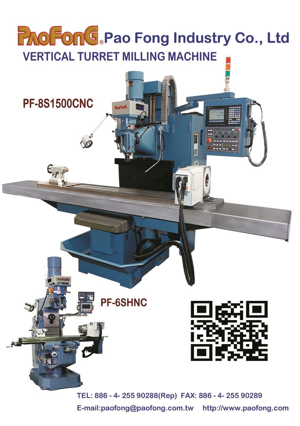 PAOFONG 4 Axes CNC Machines