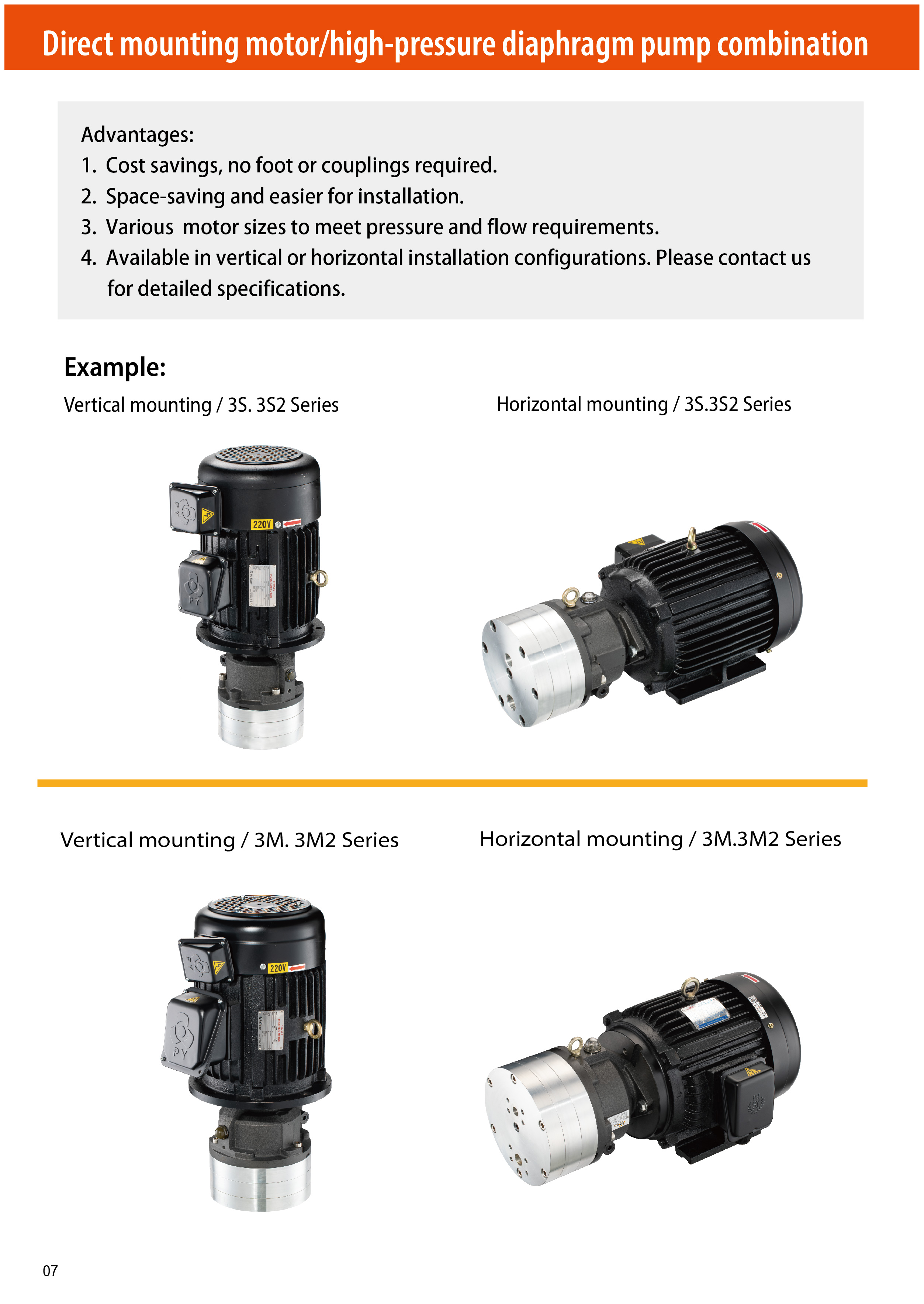 High Pressure Diaphragm Pump