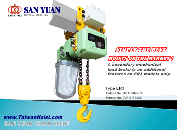 SAN YUAN Electrical Chain Hoist  Large Capacity_ER3